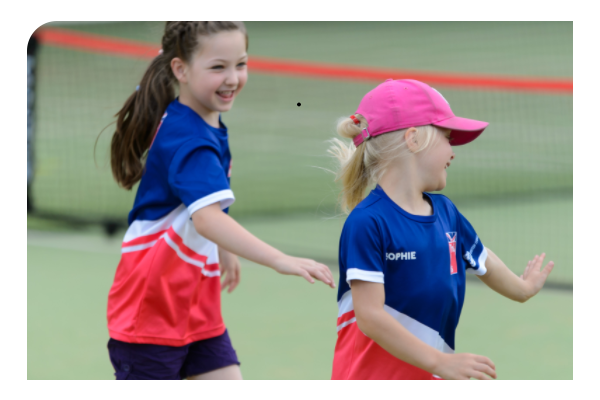 Safeguarding two young girls playing at a sports club