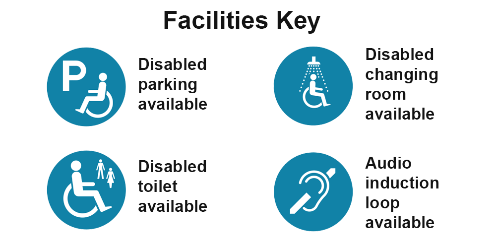 Facilities key for On the Move map